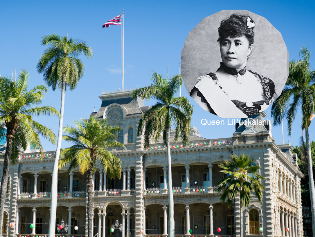 Iolani Palace Tea Collection includes loose leaf tea made with black tea, turmeric, mamaki, mango, rooibos, vanilla and mint.
