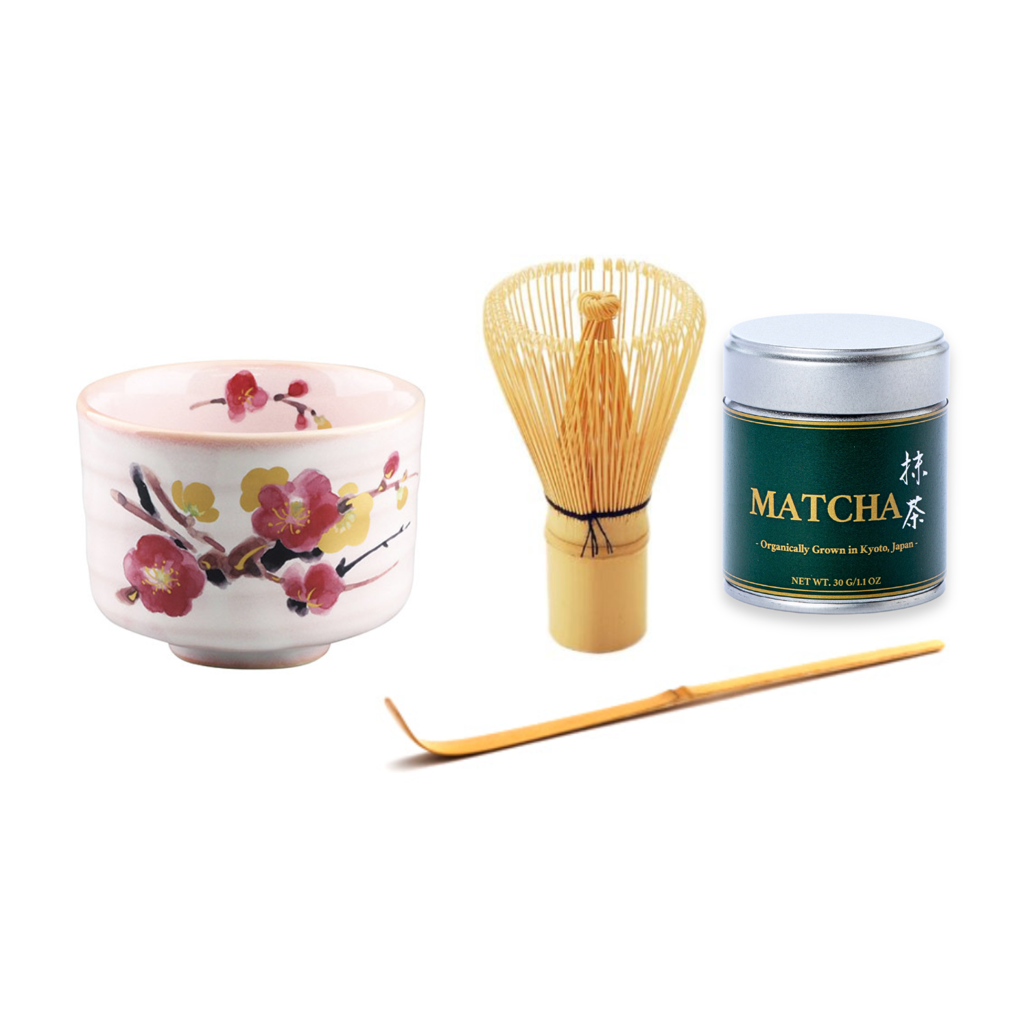Ume Blossom Pink Matcha Bowl Kit