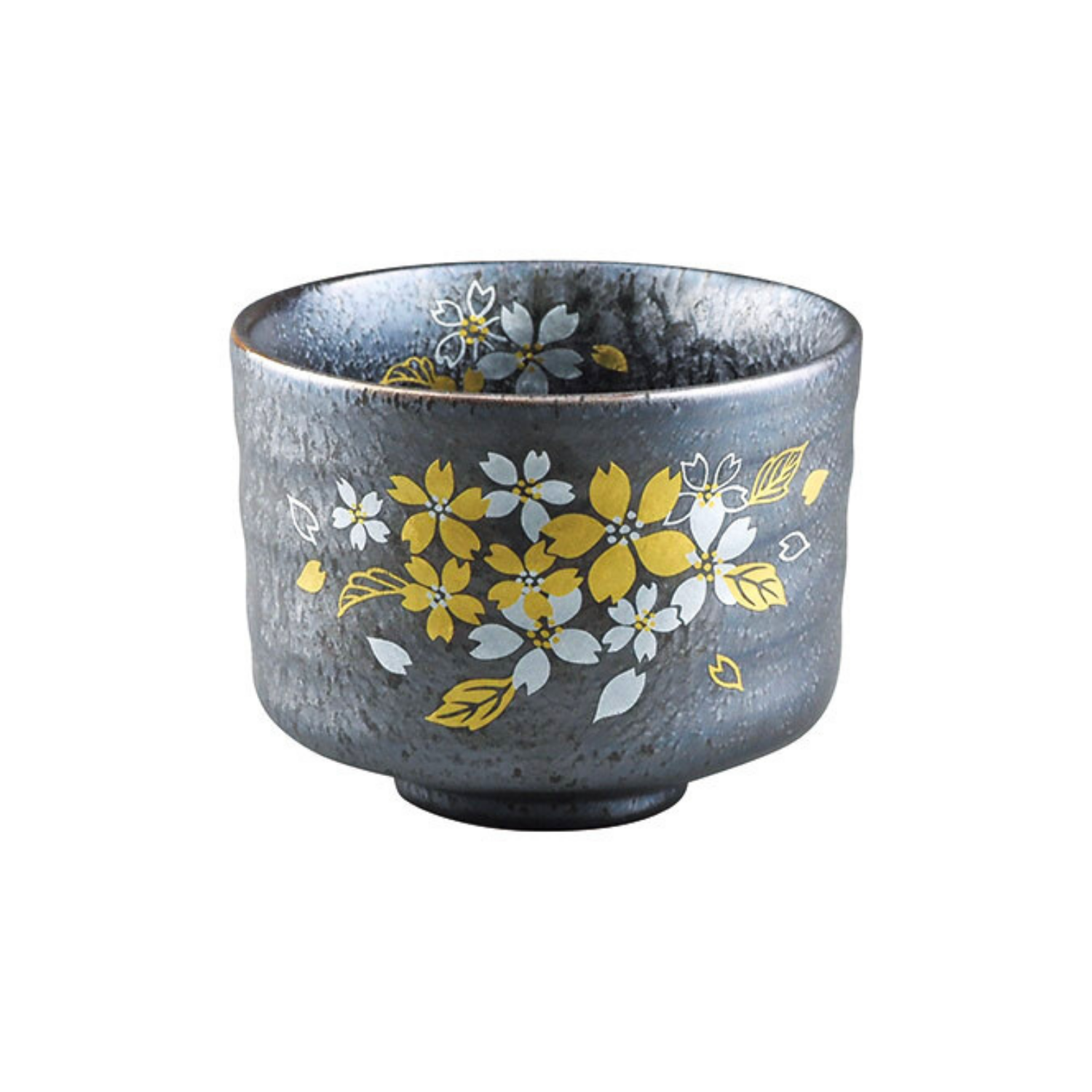 Midnight Cherry Blossom Matcha Bowl