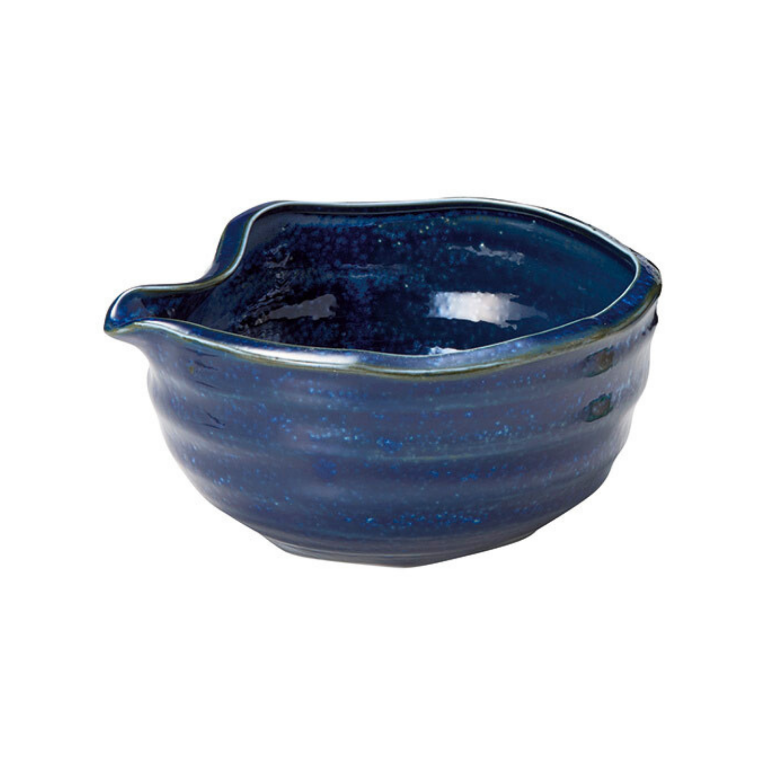 Celestial Blue Matcha Bowl with Spout