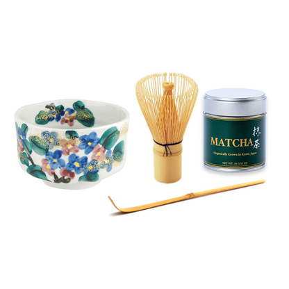 Matcha Hydrangeas Hydrangea Bloom Matcha Bowl – Tea Chest Hawaii