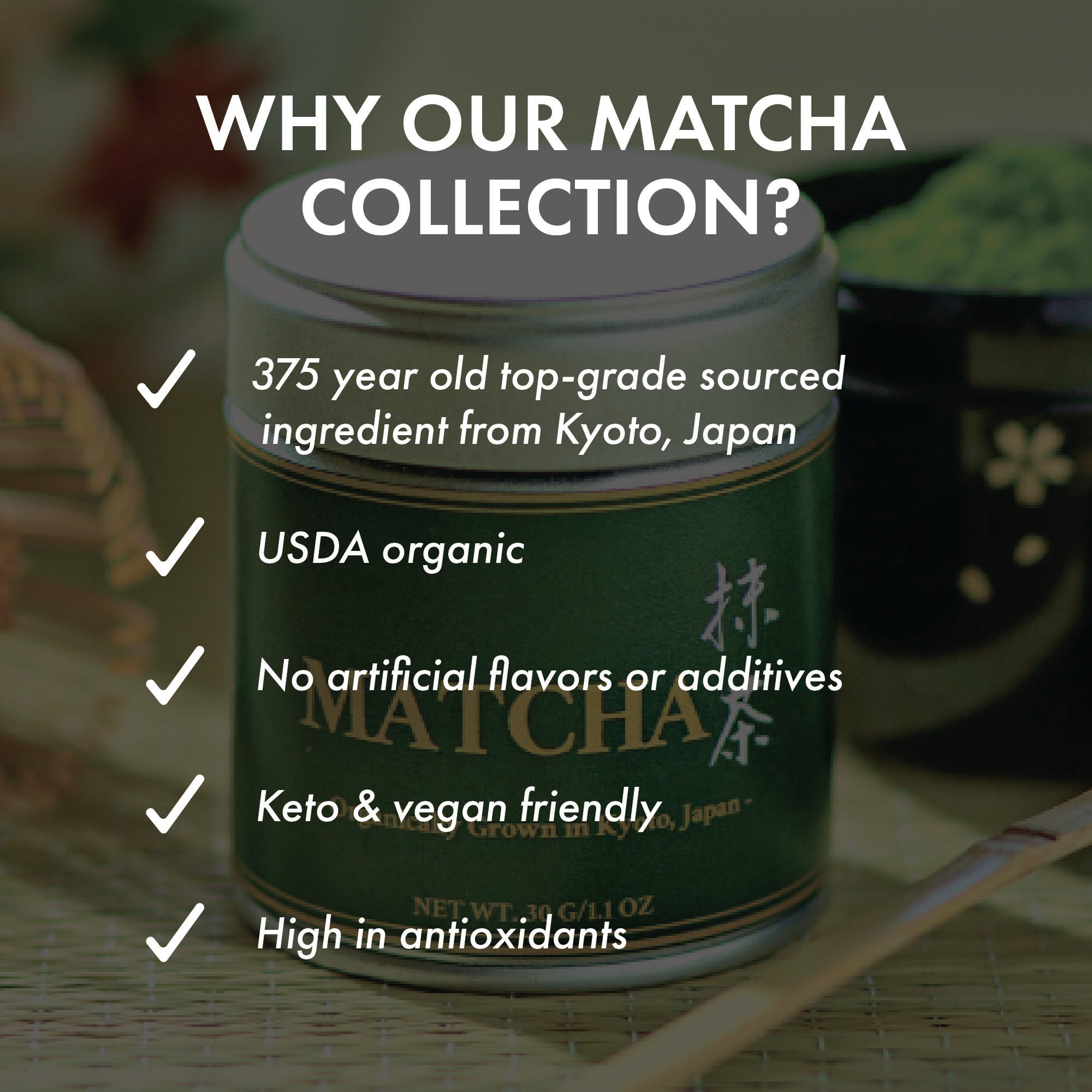 Organic Matcha | Green Tea Powder