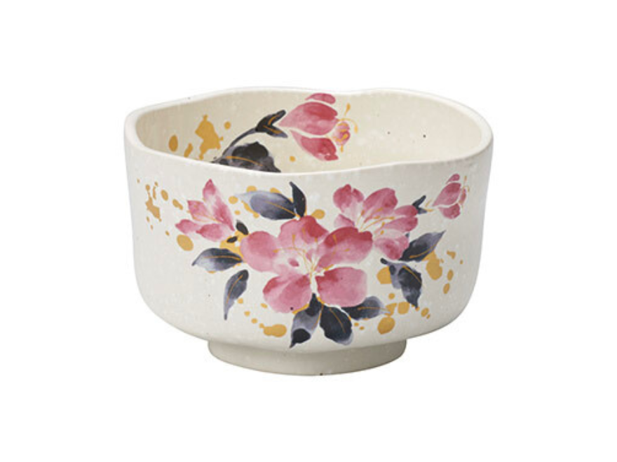 Golden Azalea Matcha Bowl