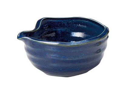 Celestial Blue Matcha Bowl with Spout