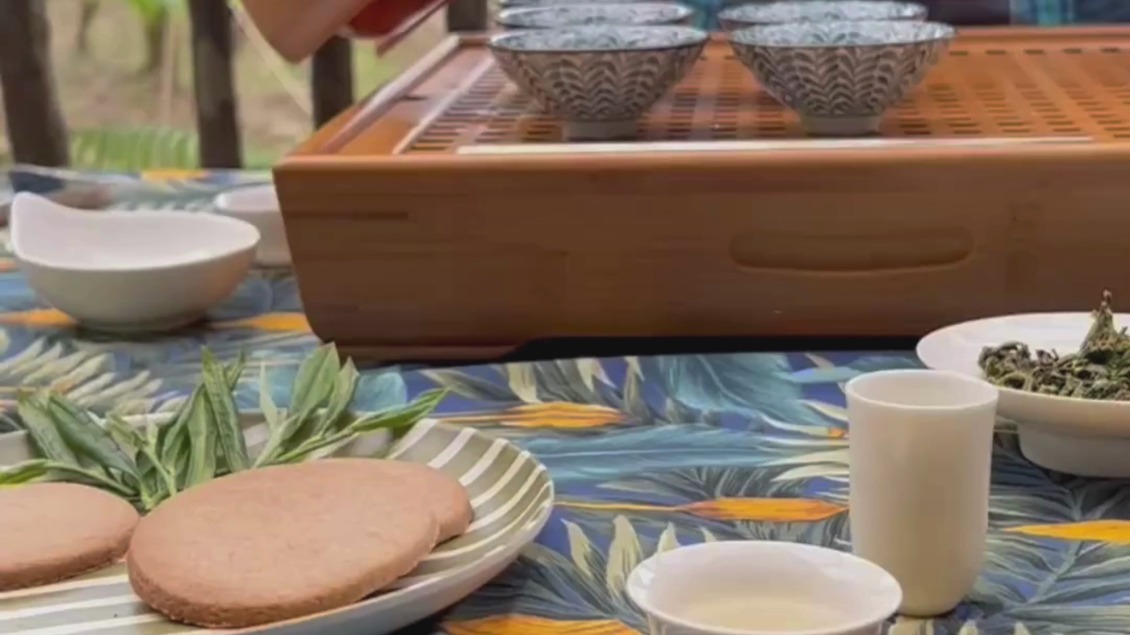 Load video: Hawaii tea being made in Hawaii.