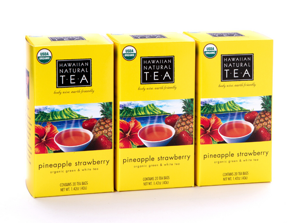 Pineapple Strawberry | White and Green Tea Blend - Tea Chest