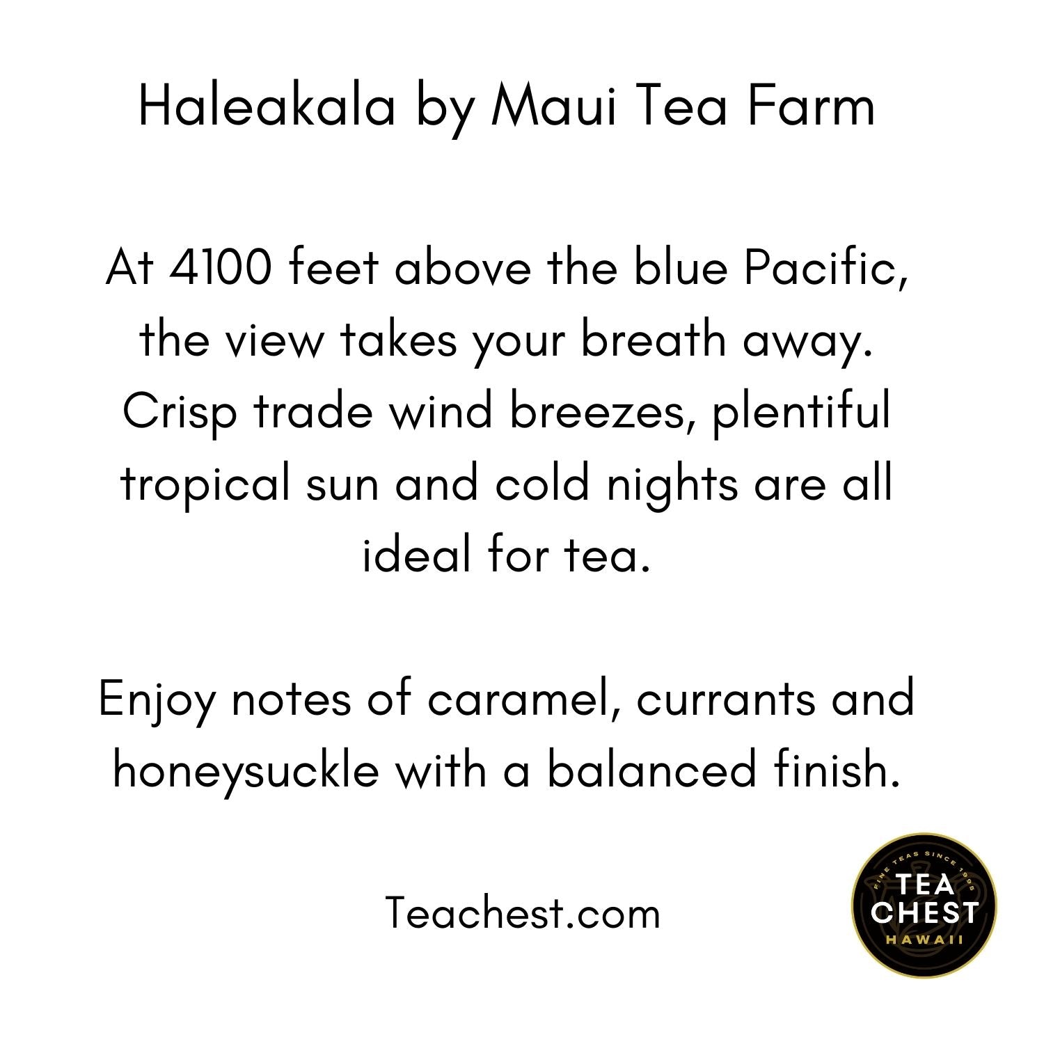 Haleakala | Rare Tea From Hawaii