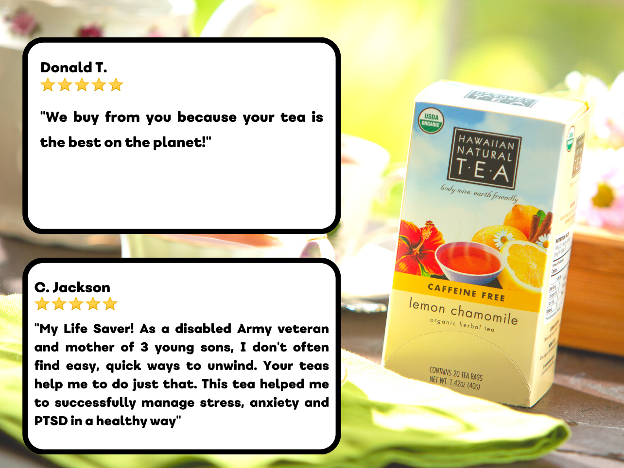 Lemon Chamomile |  Caffeine-Free